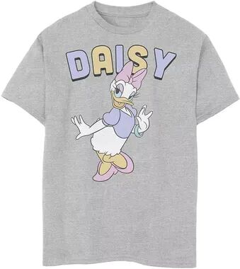 Disney s Mickey Mouse & Friends Boys 8-20 Daisy Duck Simple Portrait Graphic Tee, Boy's, Size: Large, Grey