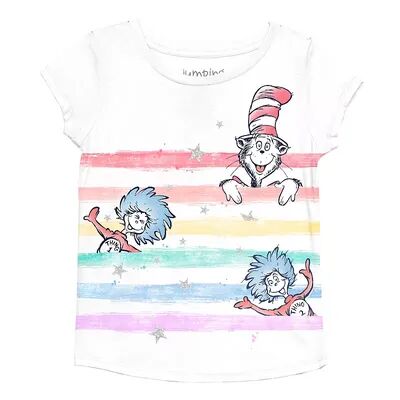 Jumping Beans Toddler Girl Jumping Beans Dr. Seuss Cat In The Hat Graphic Tee, Toddler Girl's, Size: 3T, White