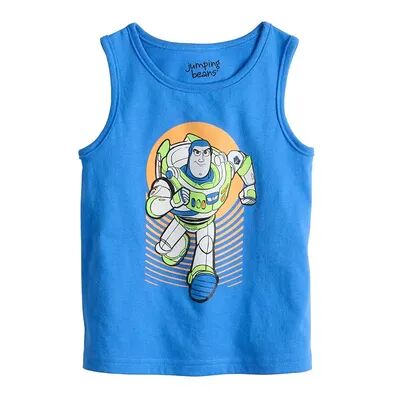 Disney Toddler Boy Disney / Pixar Toy Story Buzz Lightyear Graphic Tank Top by Jumping Beans , Toddler Boy's, Size: 12 Months, Med Blue
