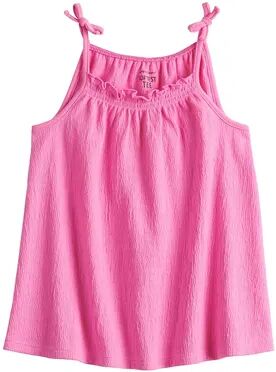 Jumping Beans Toddler Girl Jumping Beans Bow Shoulder Strappy Swing Tank Top, Toddler Girl's, Size: 3T, Med Pink