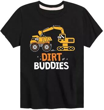 Licensed Character Boys 8-20 Construction Dirt Buddies Graphic Tee, Boy's, Size: Small, Black