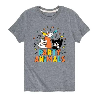 Licensed Character Boys 8-20 Party Animals Graphic Tee, Boy's, Size: Small, Grey