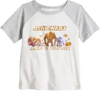 Jumping Beans Toddler Boy Jumping Beans Star Wars Galaxy of Creatures Graphic Tee, Toddler Boy's, Size: 5T, Natural