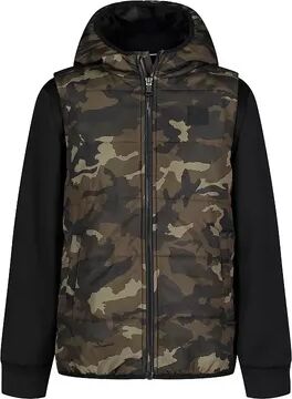 Under Armour Boys 8-20 Under Armour Medium Weight Hoodie Vest, Boy's, Size: Large, Dark Green