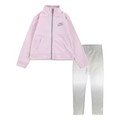 Nike Toddler Girl Nike Track Jacket & Leggings Set, Toddler Girl's, Size: 2T, Oxford