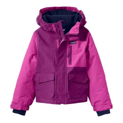 Lands' End Kids Lands' End Squall Waterproof Insulated Jacket, Boy's, Size: XL (14/16), Pink
