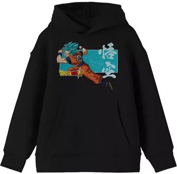 Licensed Character Boys 8-20 Dragon Ball Super Saiyan Hoodie, Boy's, Size: Small, Black