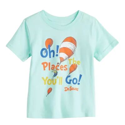 Jumping Beans Toddler Boy Jumping Beans Dr. Seuss Oh! The Palces You'll Go Graphic Tee, Toddler Boy's, Size: 24 Months, Dark Blue