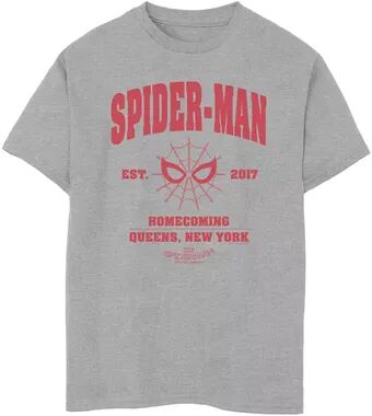 Licensed Character Boys' 8-20 Marvel Spider-Man Homecoming Graphic Tee, Boy's, Size: Medium, Grey