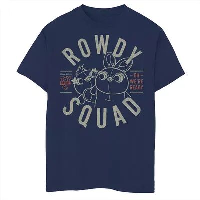 Disney / Pixar Toy Story 4 Boys 8-20 Ducky & Bunny Rowdy Squad Logo Graphic Tee, Boy's, Size: XS, Blue