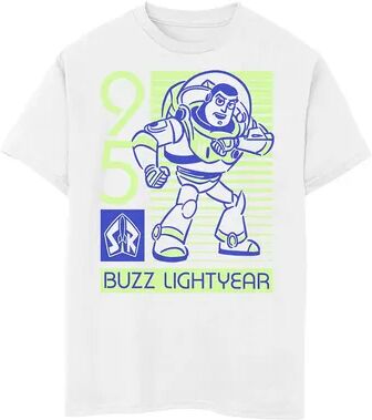 Disney / Pixar's Toy Story Boys 8-20 Retro Neon Buzz Lightyear Graphic Tee, Boy's, Size: XS, White