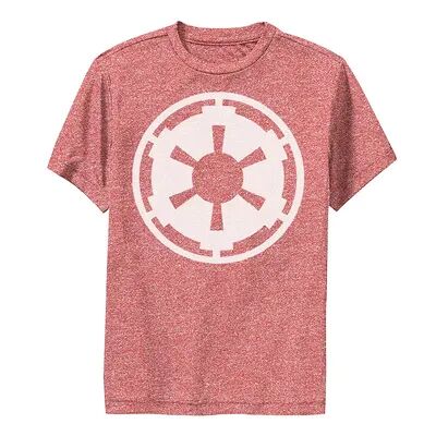 Star Wars Boys 8-20 Star Wars Empire Emblem Performance Graphic Tee, Boy's, Size: Small, Red