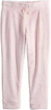 Jumping Beans Girls 4-12 Jumping Beans Sherpa Jogger Pants, Girl's, Size: 7, Light Pink