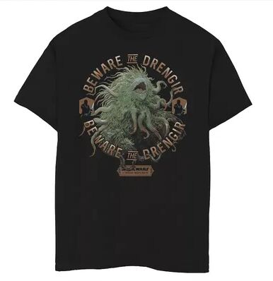 Star Wars Boys 8-20 Star Wars Jedi Of The High Republic Beware The Drengir Graphic Tee, Boy's, Size: Small, Black