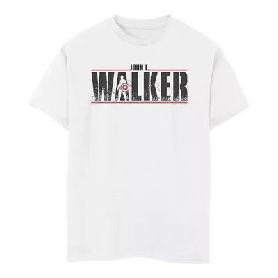 Licensed Character Boys 8-20 Marvel The Falcon & The Winter Soldier John F. Walker Logo Tee, Boy's, Size: Large, White
