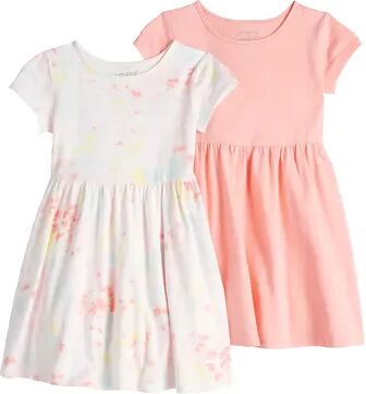 Jumping Beans Toddler Girl Jumping Beans 2-Pack Skater Dresses, Toddler Girl's, Size: 18 Months, Multicolor