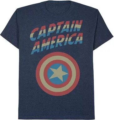 Jumping Beans Boys 4-12 Jumping Beans Captain America Throwback Shield Graphic Tee, Boy's, Dark Blue