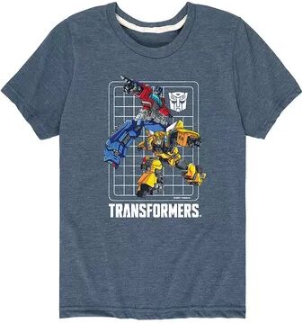 Licensed Character Boys 8-20 Transformers Optimus Prime Graphic Tee, Boy's, Size: Large, Blue