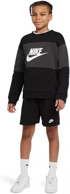 Nike Boys 8-20 Nike French-Terry Fleece Sweatshirt & Shorts Tracksuit, Boy's, Size: Large, Grey