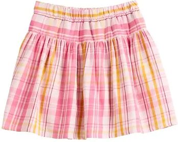 Jumping Beans Girls 4-12 Jumping Beans Shirred Yoke Scooter Skirt, Girl's, Size: 6X, Med Pink