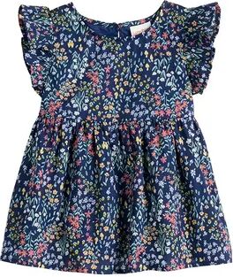 Jumping Beans Toddler Girl Jumping Beans Flutter Sleeve Baby Doll Top, Toddler Girl's, Size: 4T, Dark Blue