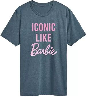 Licensed Character Juniors' Mattel Barbie Iconic Premium Tee, Girl's, Size: Medium, Grey