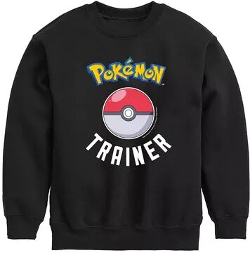 Licensed Character Boys 8-20 Pokemon Trainer Sweatshirt, Boy's, Size: Large, Black