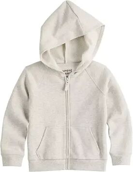 Jumping Beans Girls 4-12 Jumping Beans French Terry Zip-Up Hoodie, Girl's, Size: 10, Light Grey