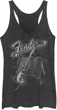 Licensed Character Juniors' Fender In Space Graphic Tank, Girl's, Size: XXL, Black