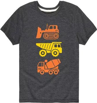 Licensed Character Boys 8-20 Construction Vehicles Graphic Tee, Boy's, Size: XL, Grey