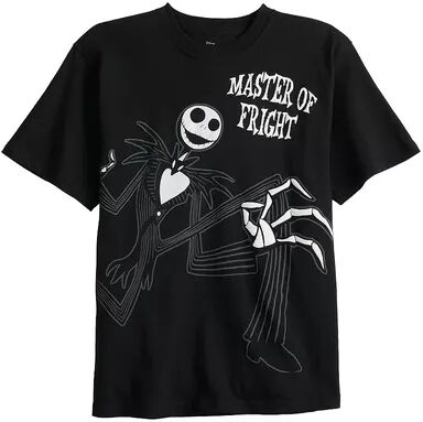 Licensed Character Disney's The Nightmare Before Christmas Boys 8-20 Master of Freight Graphic Tee, Boy's, Size: XL, Black