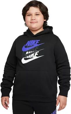 Nike Boys 8-20 Nike Pullover Hoodie, Boy's, Size: Medium PLUS, Grey