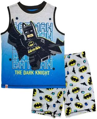 Licensed Character Boys 4-12 LEGO Batman Tank & Shorts Pajama Set, Boy's, Size: 8, Blue