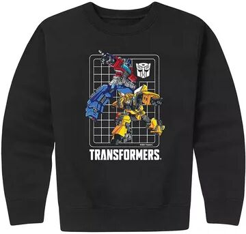 Licensed Character Boys 8-20 Transformers Optimus Prime Graphic Fleece Sweatshirt, Boy's, Size: Large, Black