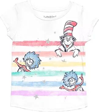 Jumping Beans Toddler Girl Jumping Beans Dr. Seuss Cat In The Hat Graphic Tee, Toddler Girl's, Size: 4T, White