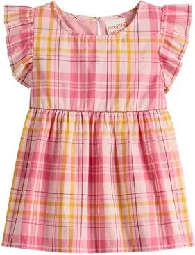 Jumping Beans Toddler Girl Jumping Beans Flutter Sleeve Baby Doll Top, Toddler Girl's, Size: 12 Months, Med Pink