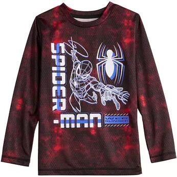 Jumping Beans Boys 4-12 Jumping Beans Marvel Spider-Man Tie Dye Long Sleeve Graphic Tee, Boy's, Brt Red