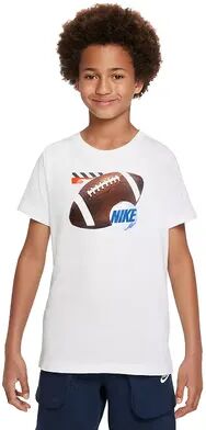 Nike Boys 8-20 Nike Football Graphic Tee, Boy's, Size: XL PLUS, White