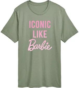 Licensed Character Juniors' Mattel Barbie Iconic Premium Tee, Girl's, Size: Large, Lt Green