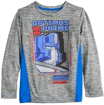 Jumping Beans Boys 4-12 Jumping Beans Transformers Optimus Prime Long Sleeve Graphic Tee, Boy's, Grey