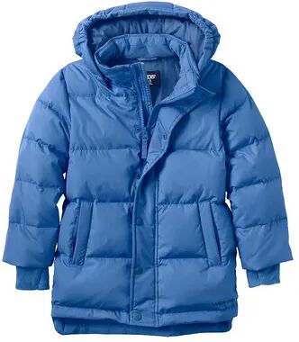 Lands' End Kids 2-20 Lands' End Kids Wide Channel Down Puffer Parka, Boy's, Size: XS(4/5), Dark Blue