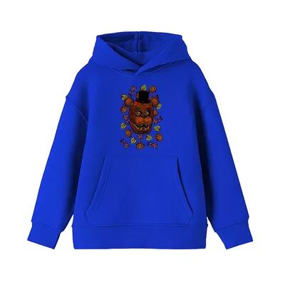 Licensed Character Boys 8-20 Five Nights at Freddy's Hoodie, Boy's, Size: Medium, Blue