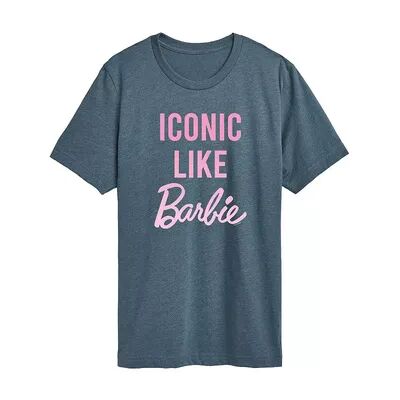 Licensed Character Juniors' Mattel Barbie Iconic Premium Tee, Girl's, Size: XL, Grey