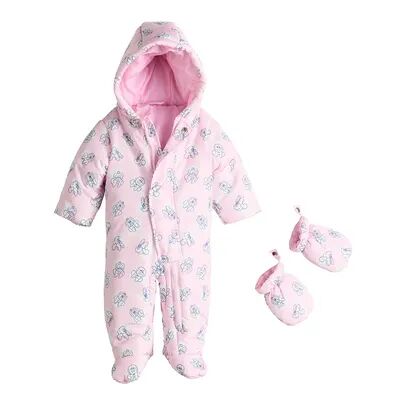 Licensed Character Disney's Minnie Mouse Baby Girl Snowsuit, Infant Girl's, Size: 18 Months, Pink