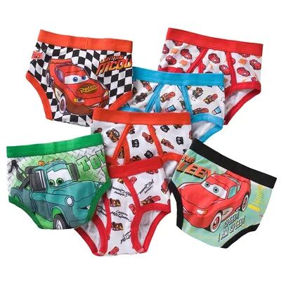 Disney / Pixar Cars 7-pk. Briefs- Toddler Boy, Toddler Boy's, Size: 2T-3T, Red