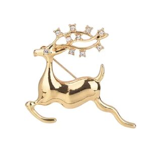 Celebrate Together Gold Tone Nickel Free Reindeer Pin, Women's