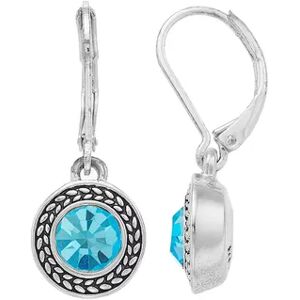 Napier Drop Earrings, Women's, Blue