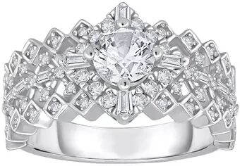 Unbranded 14k White Gold 1 Carat T.W. Art Deco Diamond Engagement Ring, Women's, Size: 7