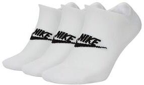 Nike Men's Nike 3-Pack Everyday Essential No-Show Socks, Size: 8-12, White