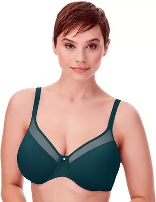 Bali One Smooth U Ultra Light Convertible Full-Coverage Bra 3439, Women's, Size: 38 D, Dark Blue